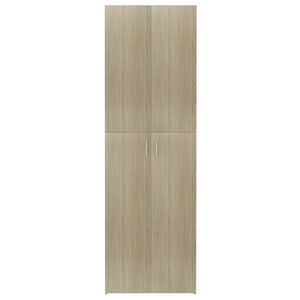 Ντουλάπα Γραφείου Sonoma Δρυς 60 x 32 x 190 εκ. από Επεξ. Ξύλο