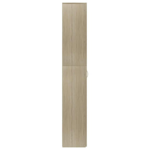 Ντουλάπα Γραφείου Sonoma Δρυς 60 x 32 x 190 εκ. από Επεξ. Ξύλο