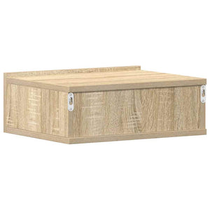 Κομοδίνο Κρεμαστό Sonoma Δρυς 40x30x15 εκ. από Επεξ. Ξύλο