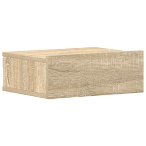 Κομοδίνα Κρεμαστά 2 τεμ. Sonoma Δρυς 40x30x15εκ. από Επεξ. Ξύλο - Pakobazaar