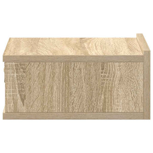 Κομοδίνα Κρεμαστά 2 τεμ. Sonoma Δρυς 40x30x15εκ. από Επεξ. Ξύλο - Pakobazaar