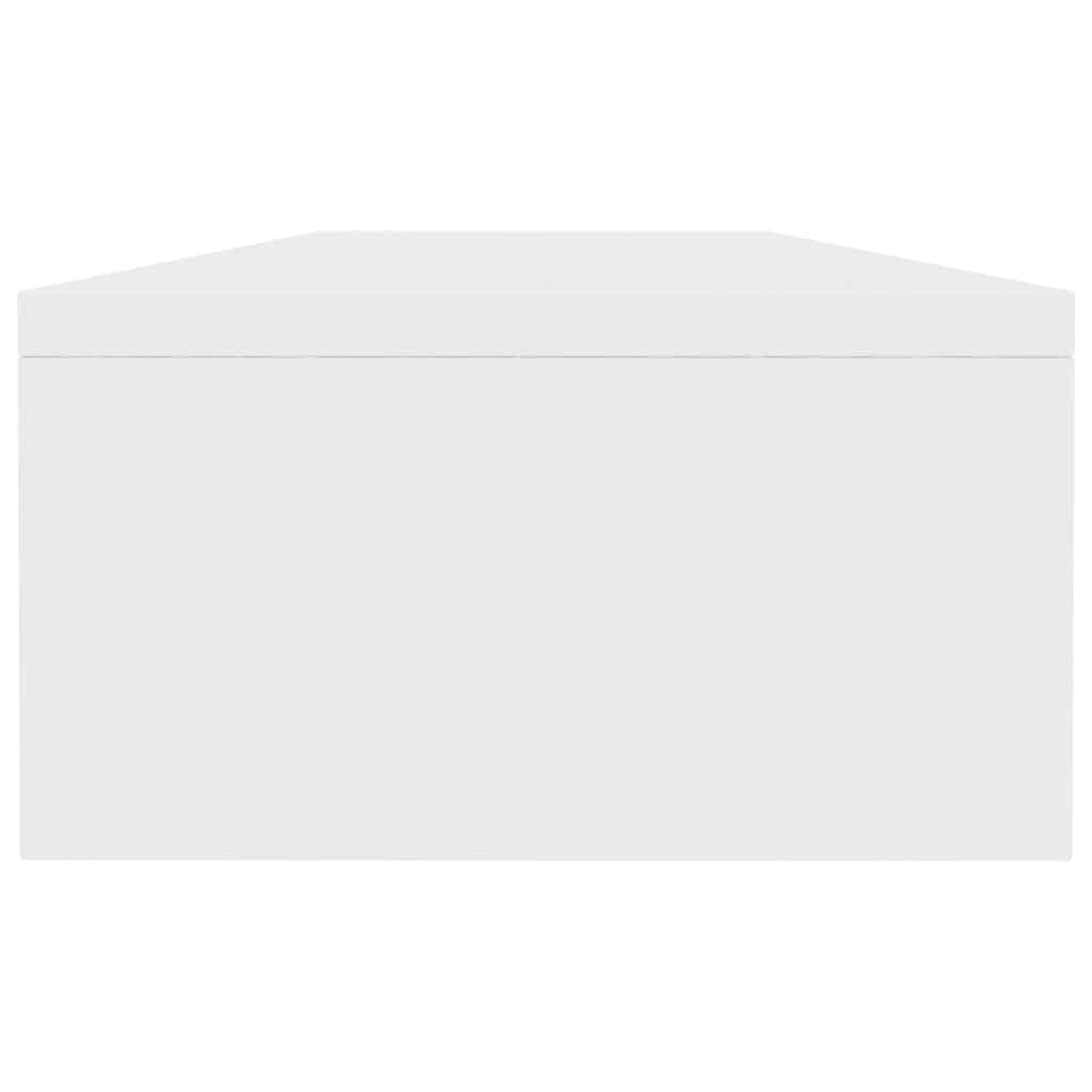 Βάση Οθονών Λευκή 100 x 24 x 13 εκ. από Επεξ. Ξύλο