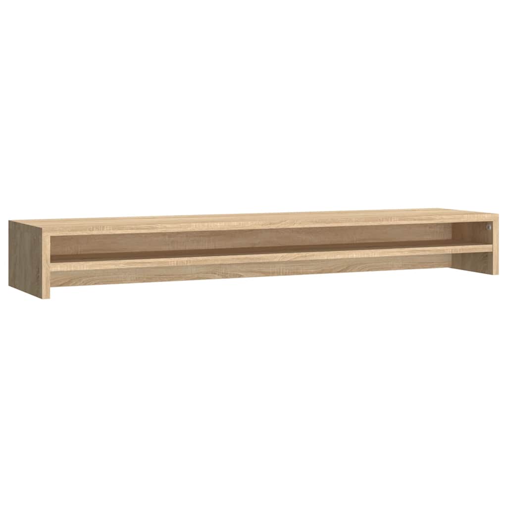 Βάση Οθονών Sonoma Δρυς 100 x 24 x 13 εκ. από Επεξ. Ξύλο - Pakobazaar