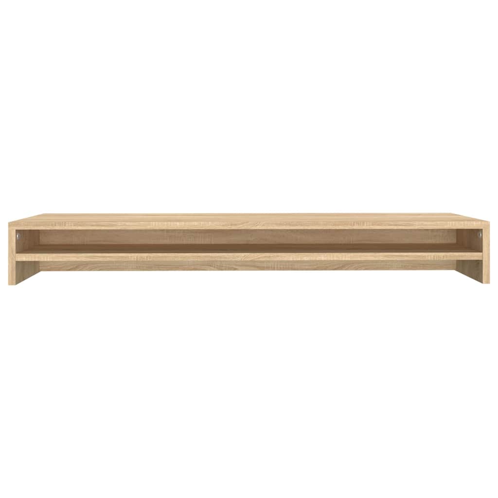 Βάση Οθονών Sonoma Δρυς 100 x 24 x 13 εκ. από Επεξ. Ξύλο - Pakobazaar