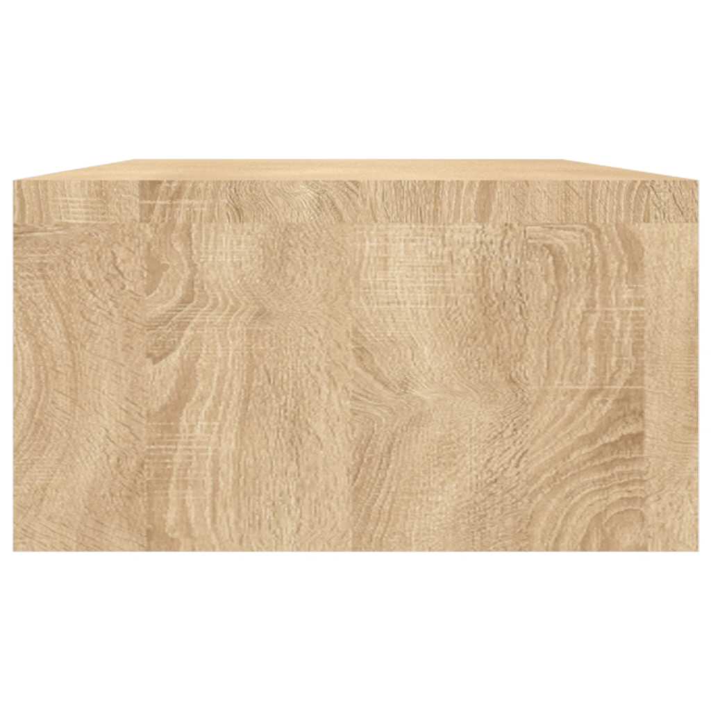 Βάση Οθονών Sonoma Δρυς 100 x 24 x 13 εκ. από Επεξ. Ξύλο - Pakobazaar