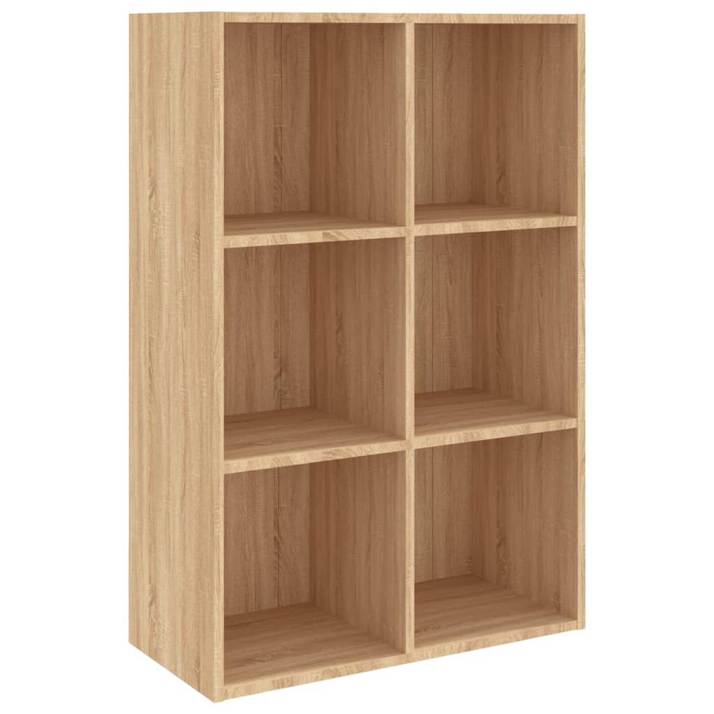 Ραφιέρα / Βιβλιοθήκη Sonoma Δρυς 66x30x98 εκ. από Επεξ. Ξύλο - Pakobazaar