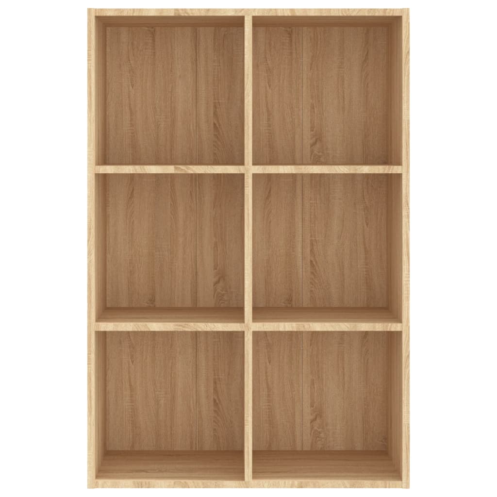 Ραφιέρα / Βιβλιοθήκη Sonoma Δρυς 66x30x98 εκ. από Επεξ. Ξύλο - Pakobazaar