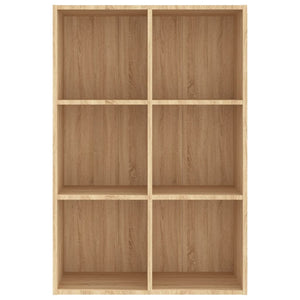 Ραφιέρα / Βιβλιοθήκη Sonoma Δρυς 66x30x98 εκ. από Επεξ. Ξύλο - Pakobazaar