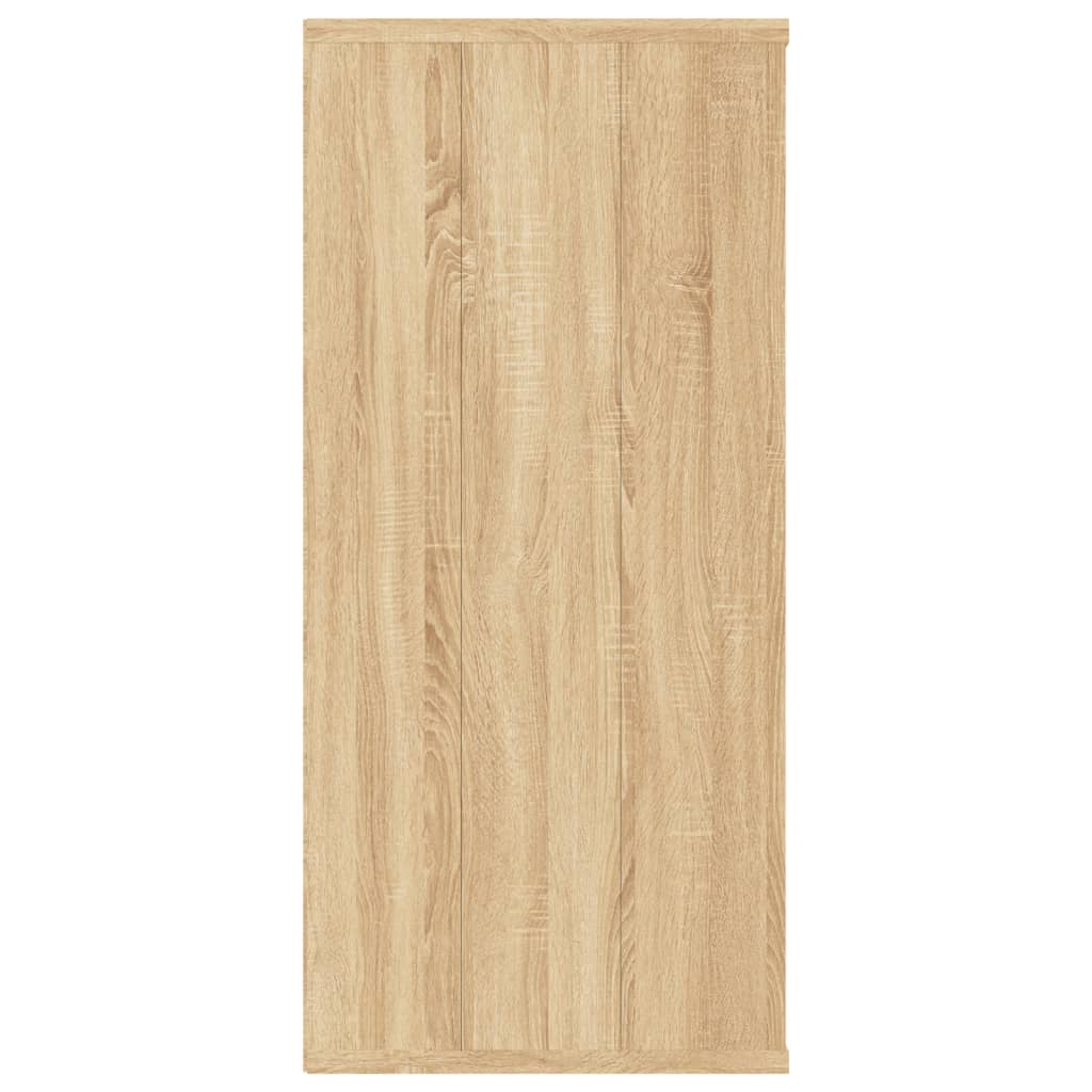 Ραφιέρα / Βιβλιοθήκη Sonoma Δρυς 66x30x98 εκ. από Επεξ. Ξύλο - Pakobazaar
