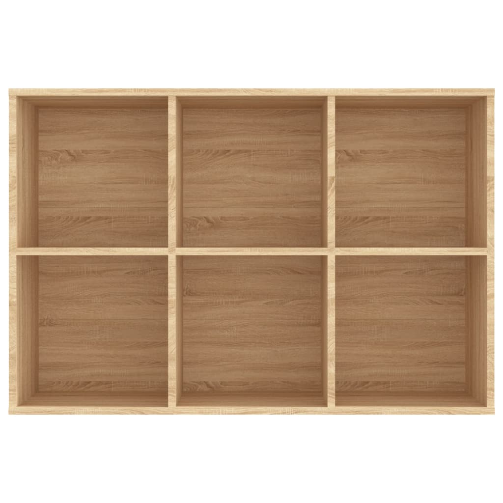 Ραφιέρα / Βιβλιοθήκη Sonoma Δρυς 66x30x98 εκ. από Επεξ. Ξύλο - Pakobazaar