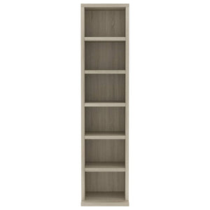 Έπιπλο για CD Sonoma Δρυς 21 x 20 x 88 εκ. Επεξεργασμένο Ξύλο