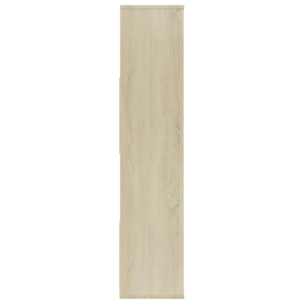 Διαχωριστικό/Βιβλιοθήκη Sonoma Δρυς 110x24x110 εκ. Μοριοσανίδα