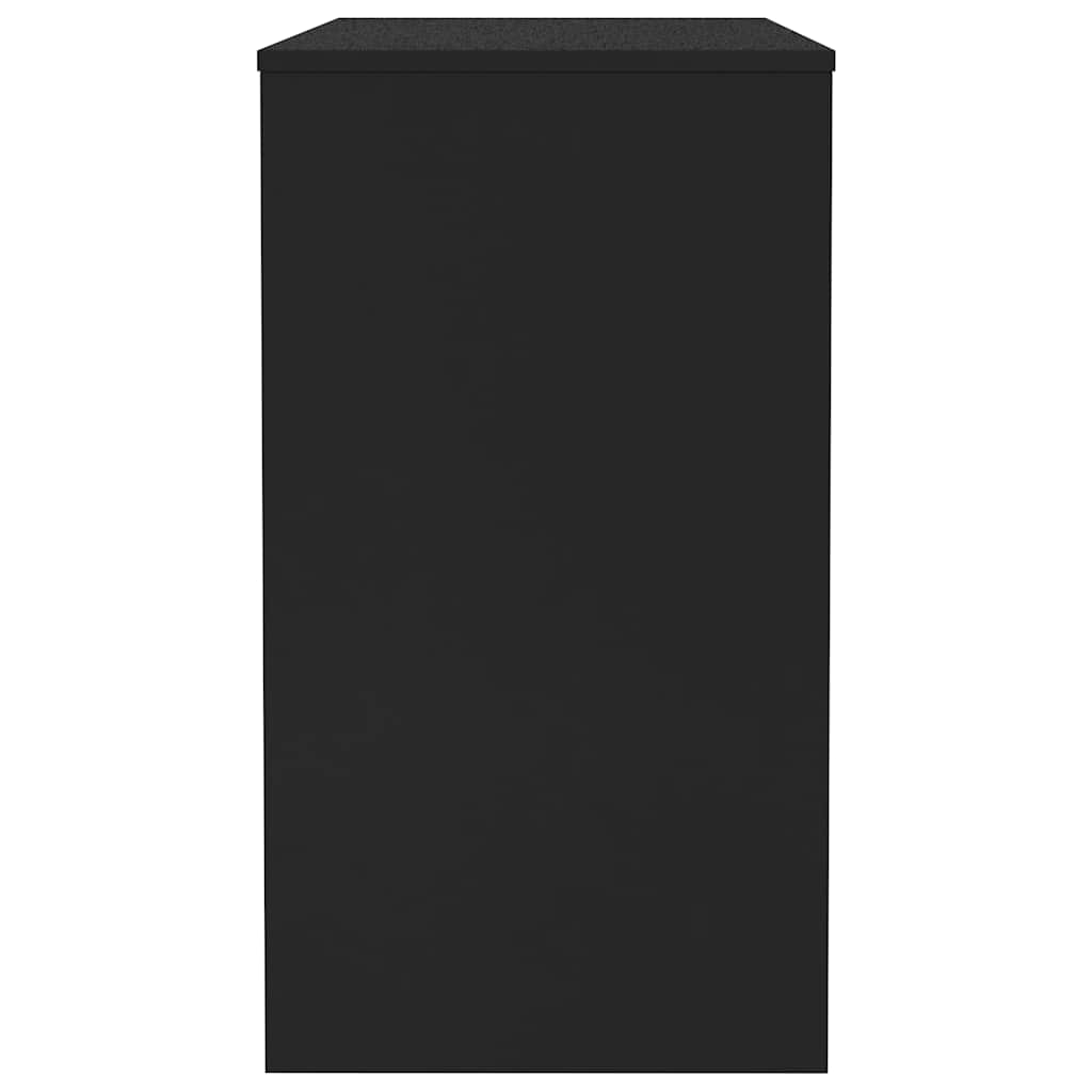 Γραφείο Μαύρο 90 x 40 x 72 εκ. από Επεξεργασμένο Ξύλο - Pakobazaar