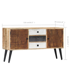 Μπουφές 118 x 30 x 62 εκ. από Μασίφ Ξύλο Μάνγκο - PAKOBAZAAR