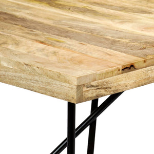 Τραπεζαρία 180 x 90 x 76 εκ. από Μασίφ Ξύλο Μάνγκο - PAKOBAZAAR