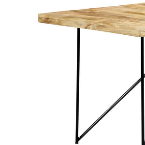 Τραπεζαρία 180 x 90 x 76 εκ. από Μασίφ Ξύλο Μάνγκο - PAKOBAZAAR