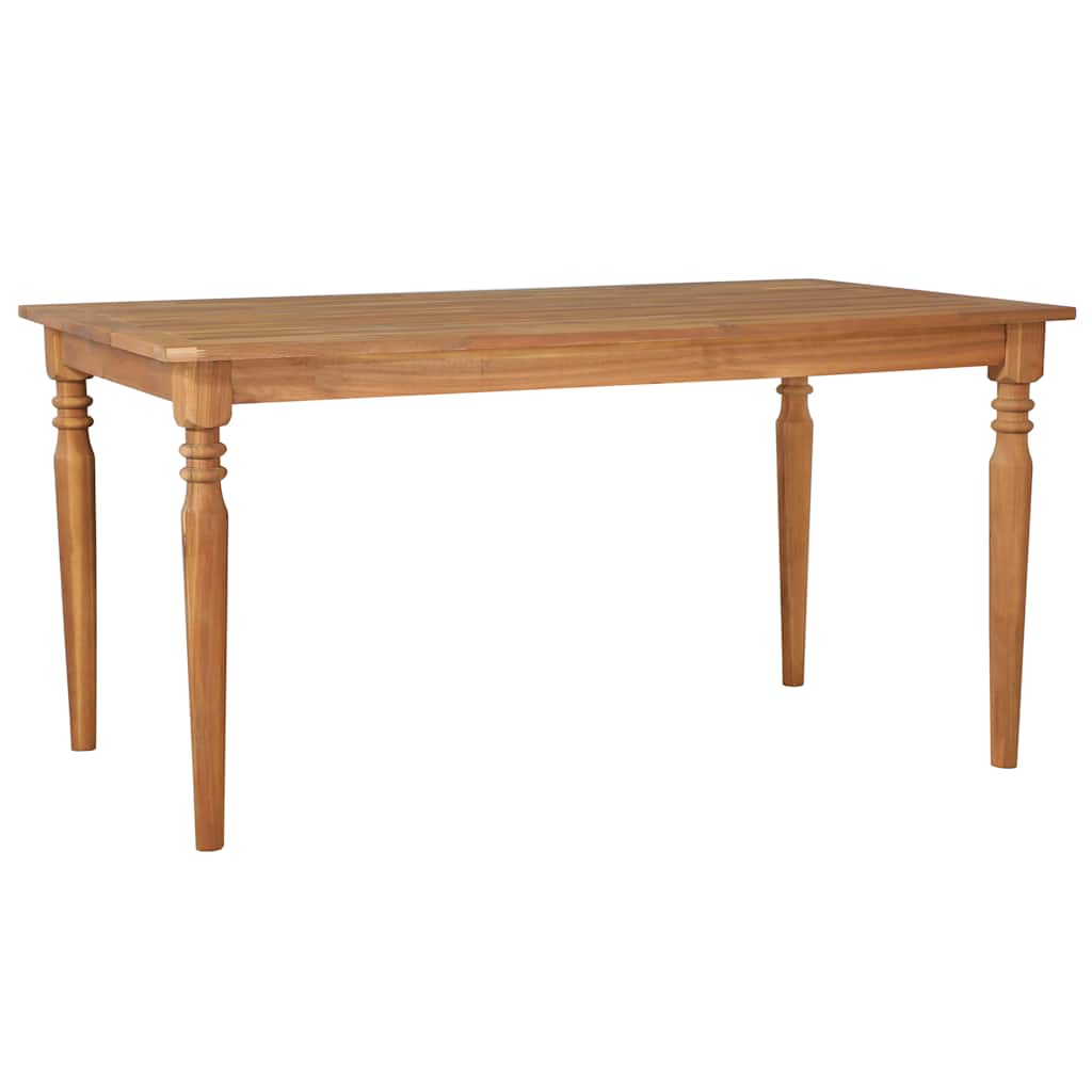 Τραπεζαρία 150 x 90 x 75 εκ. από Μασίφ Ξύλο Ακακίας