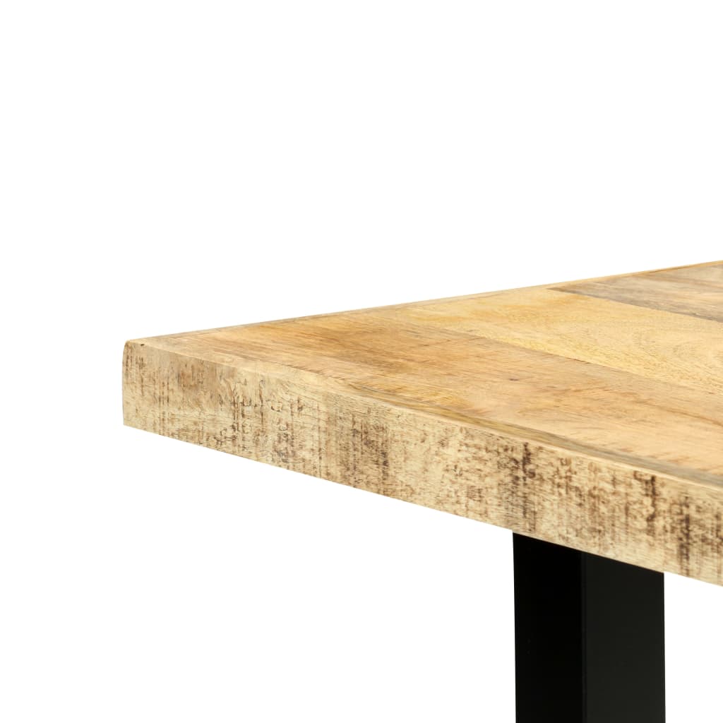 Τραπεζαρία 180 x 90 x 76 εκ. από Μασίφ Ξύλο Μάνγκο - Pakobazaar