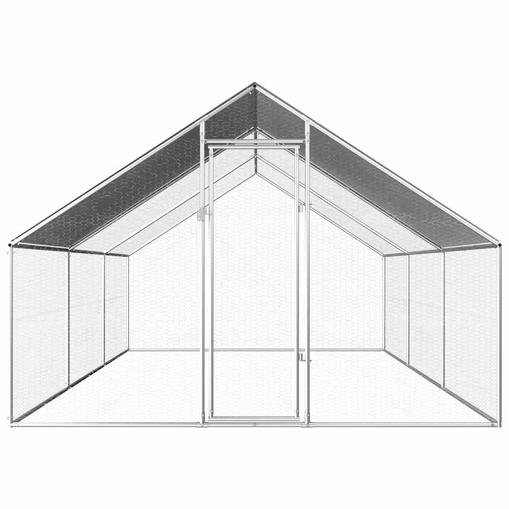 Κοτέτσι - Κλουβί Εξωτ.Χώρου 2,75x6x1,92 μ. από Γαλβανισμένο Χάλυβα - PAKOBAZAAR
