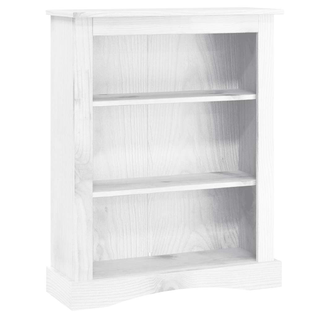 Βιβλιοθήκη 30 Επ. Μεξικ. Στιλ Corona Λευκό 81x29x150 εκ. - PAKOBAZAAR