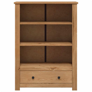 Βιβλιοθήκη 80 x 35 x 110 εκ. Μασίφ Ξύλο Πεύκου Σειρά Panama - PAKOBAZAAR