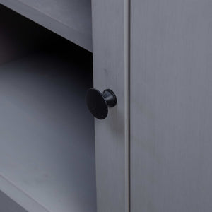 Έπιπλο TV Γκρι 120x40x50 εκ. Μασίφ Ξύλο Πεύκου Σειρά Panama - PAKOBAZAAR