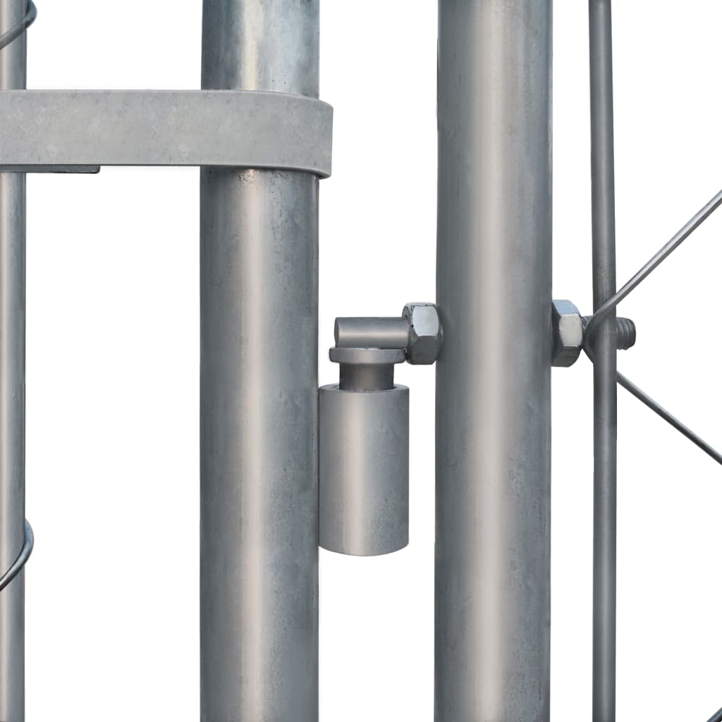 Κλουβί Σκύλου Εξωτερικού Χώρου 2 x 2 x 1 μ. Γαλβανισμένο Ατσάλι - PAKOBAZAAR