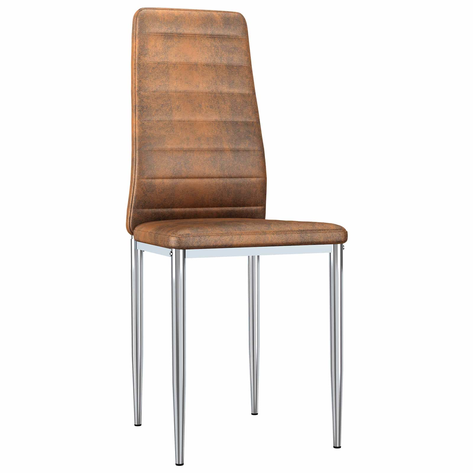 Καρέκλες φαγητού 2 τμχ. Καφέ 41.5 x 48 x 99 εκ - Pakobazaar
