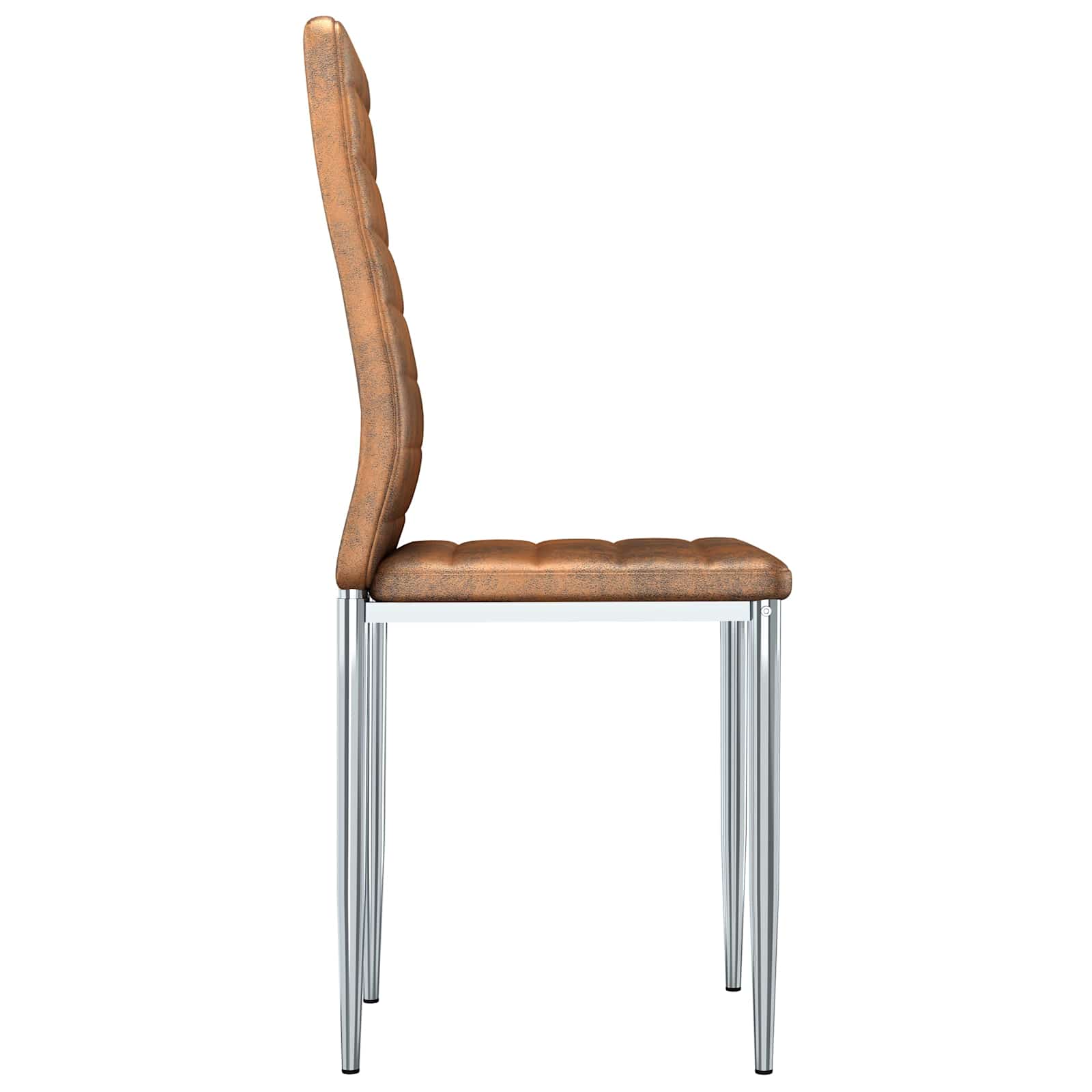 Καρέκλες φαγητού 2 τμχ. Καφέ 41.5 x 48 x 99 εκ - Pakobazaar