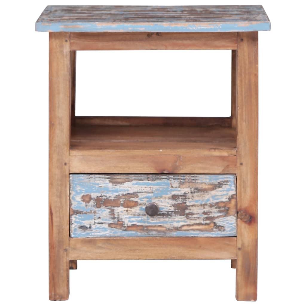 Κομοδίνο 41 x 30 x 50 εκ. από Μασίφ Ξύλο Μαόνι - PAKOBAZAAR