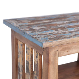Κομοδίνο 41 x 30 x 50 εκ. από Μασίφ Ξύλο Μαόνι - PAKOBAZAAR