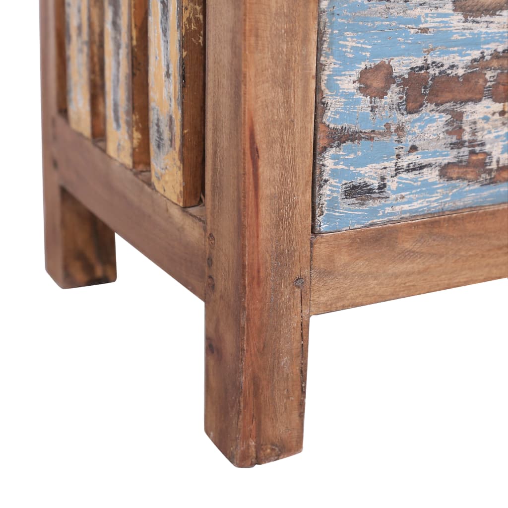 Κομοδίνο 41 x 30 x 50 εκ. από Μασίφ Ξύλο Μαόνι - PAKOBAZAAR