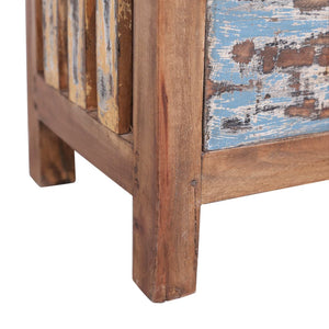 Κομοδίνο 41 x 30 x 50 εκ. από Μασίφ Ξύλο Μαόνι - PAKOBAZAAR
