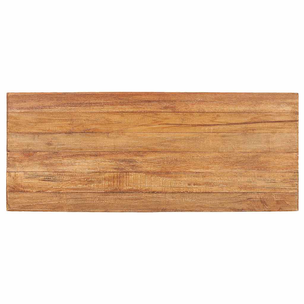 Τραπεζάκι Σαλονιού 100x40x47,5 εκ. Μείγμα Ανακ. Ξύλου / Teak