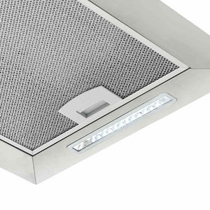 Απορροφητήρας Νησίδα Κρεμαστός Αφής με LCD 37 εκ. Ανοξ. Ατσάλι - Pakobazaar