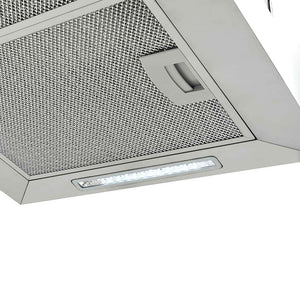 Απορροφητήρας Νησίδα Κρεμαστός Αφής με LCD 55 εκ. Ανοξ. Ατσάλι - Pakobazaar