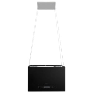 Απορροφητήρας Νησίδα Κρεμαστός Αφής με LCD 55 εκ. Ατσάλινος - Pakobazaar