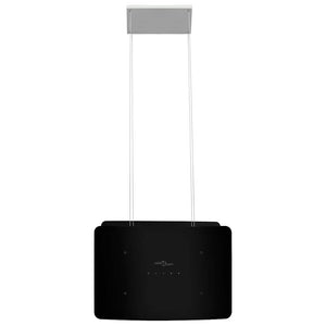 Απορροφητήρας Νησίδα Κρεμαστός Αφής με LCD από Ψημένο Γυαλί - Pakobazaar