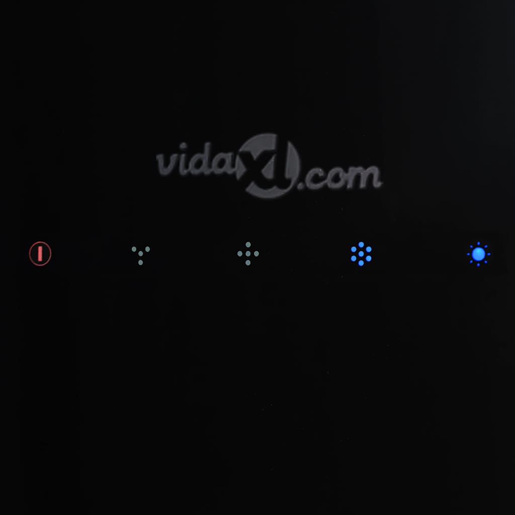 Απορροφητήρας Νησίδα Κρεμαστός Αφής με LCD από Ψημένο Γυαλί - Pakobazaar