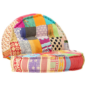 Πουφ Patchwork 100 x 20 εκ. Υφασμάτινο - PAKOBAZAAR