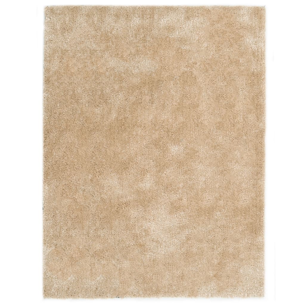 Χαλί Shaggy Μπεζ 80 x 150 εκ.