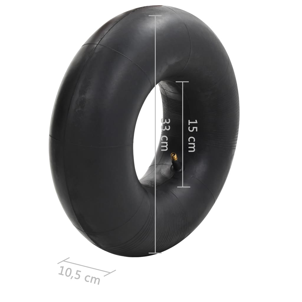 Λάστιχα για Καρότσι 2 τεμ. 15x6.00-6 Καουτσούκ - PAKOBAZAAR