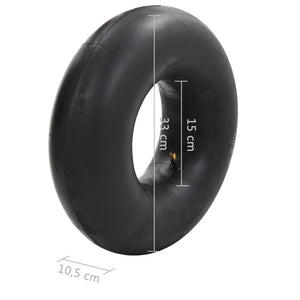 Λάστιχα για Καρότσι 2 τεμ. 15x6.00-6 Καουτσούκ - PAKOBAZAAR