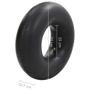 Λάστιχα & Σαμπρέλες για Καρότσι 4 τεμ. 15x6.00-6 4PR Καουτσούκ - PAKOBAZAAR