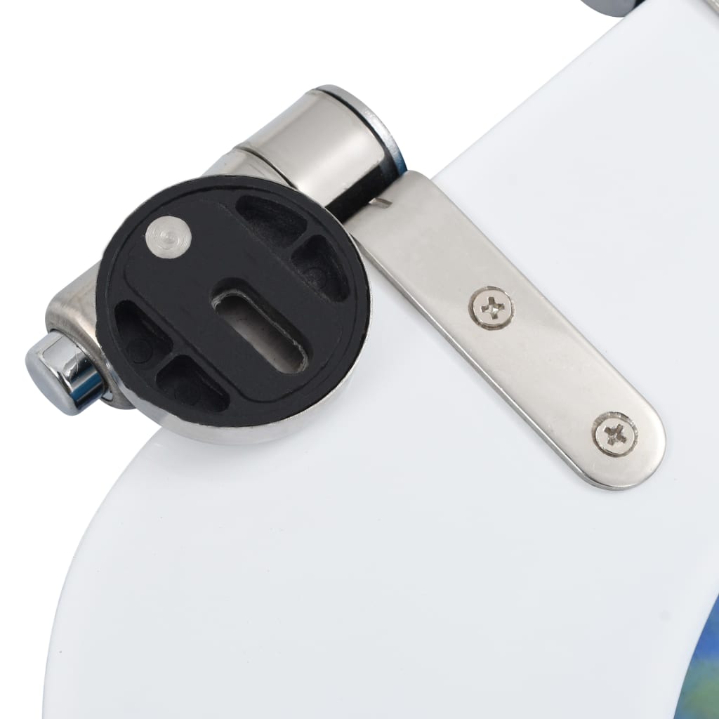 Καλύμματα Λεκάνης με Soft Close 2 τεμ. Σχέδιο Δελφίνια από MDF - PAKOBAZAAR