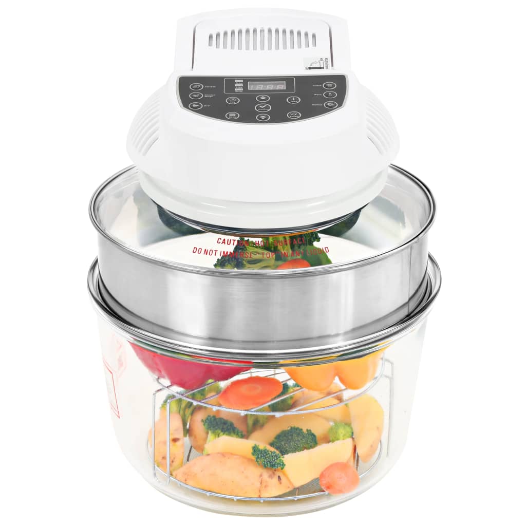 Φουρνάκι Ρομπότ Αλογόνου με Δακτύλιο Προέκτασης 1400 W 17 Λίτρα - Pakobazaar