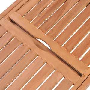 Ξαπλώστρες 2 τεμ. από Μασίφ Ξύλο Teak
