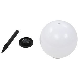 Φωτιστικά Μπάλες Εξωτερικού Χώρου Ηλιακά 4 τεμ. LED 30 εκ. RGB - Pakobazaar