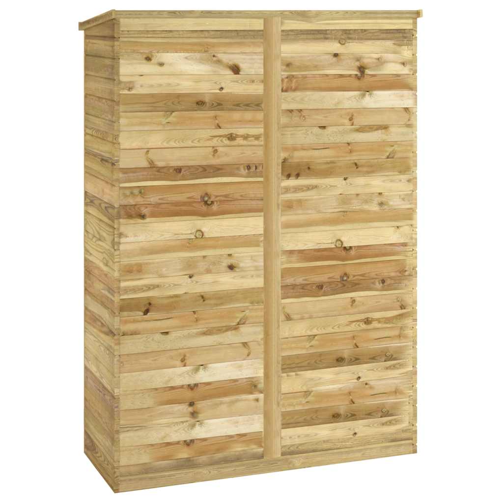 Αποθήκη Εργαλείων Κήπου 123x50x171 εκ. Εμποτισμένο Ξύλο Πεύκου