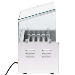 Συσκευή Hot Dog με 5 Κυλίνδρους και Τζάμι 1000 W